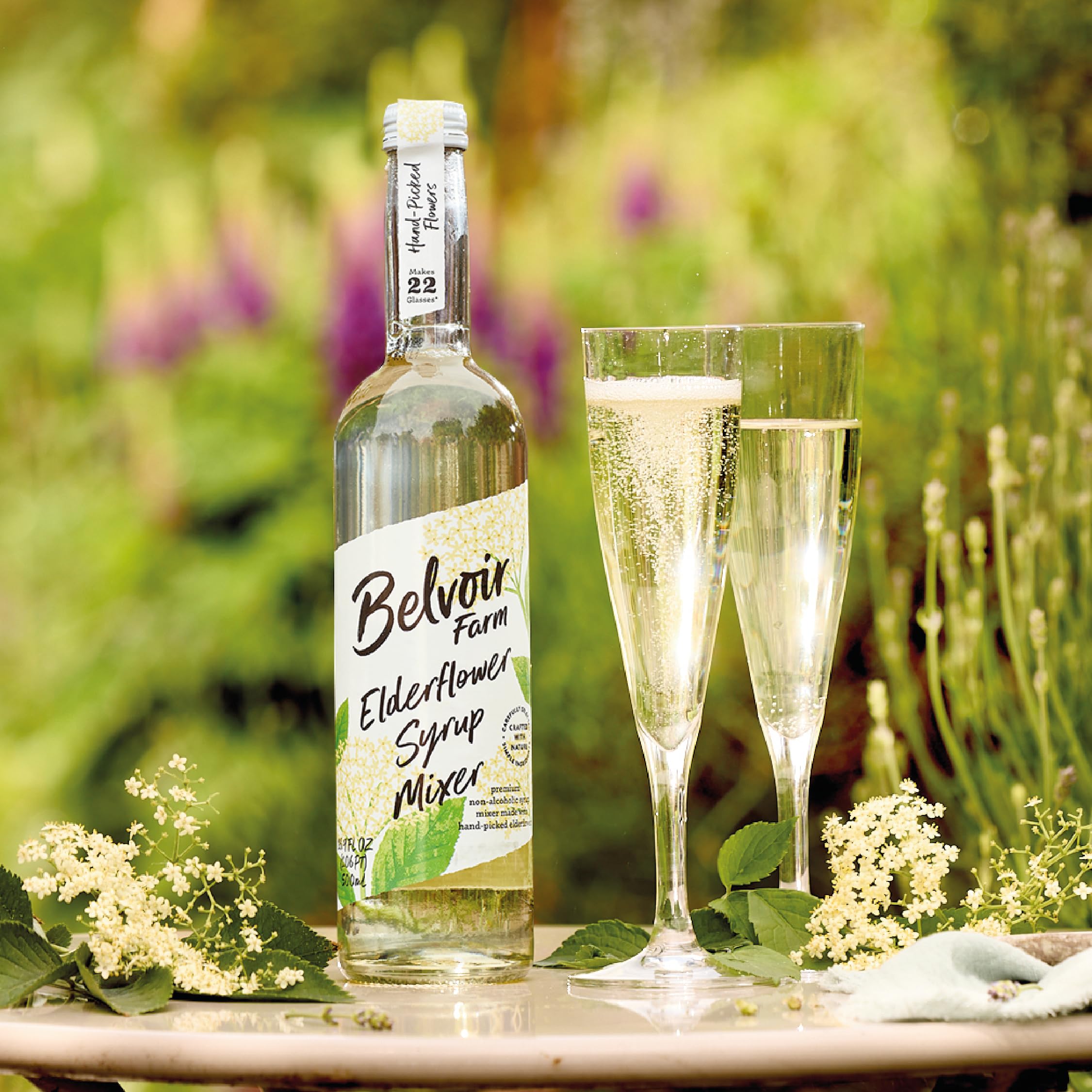 Amazon.com : Belvoir Fruit Farms Elderflower Syrup Mixer (500ml